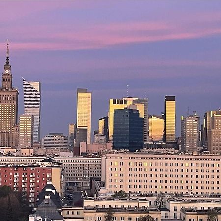 Apartamento Atelier W Sercu Warszawy Z Panoramicznym Widokiem Varsovia Exterior foto