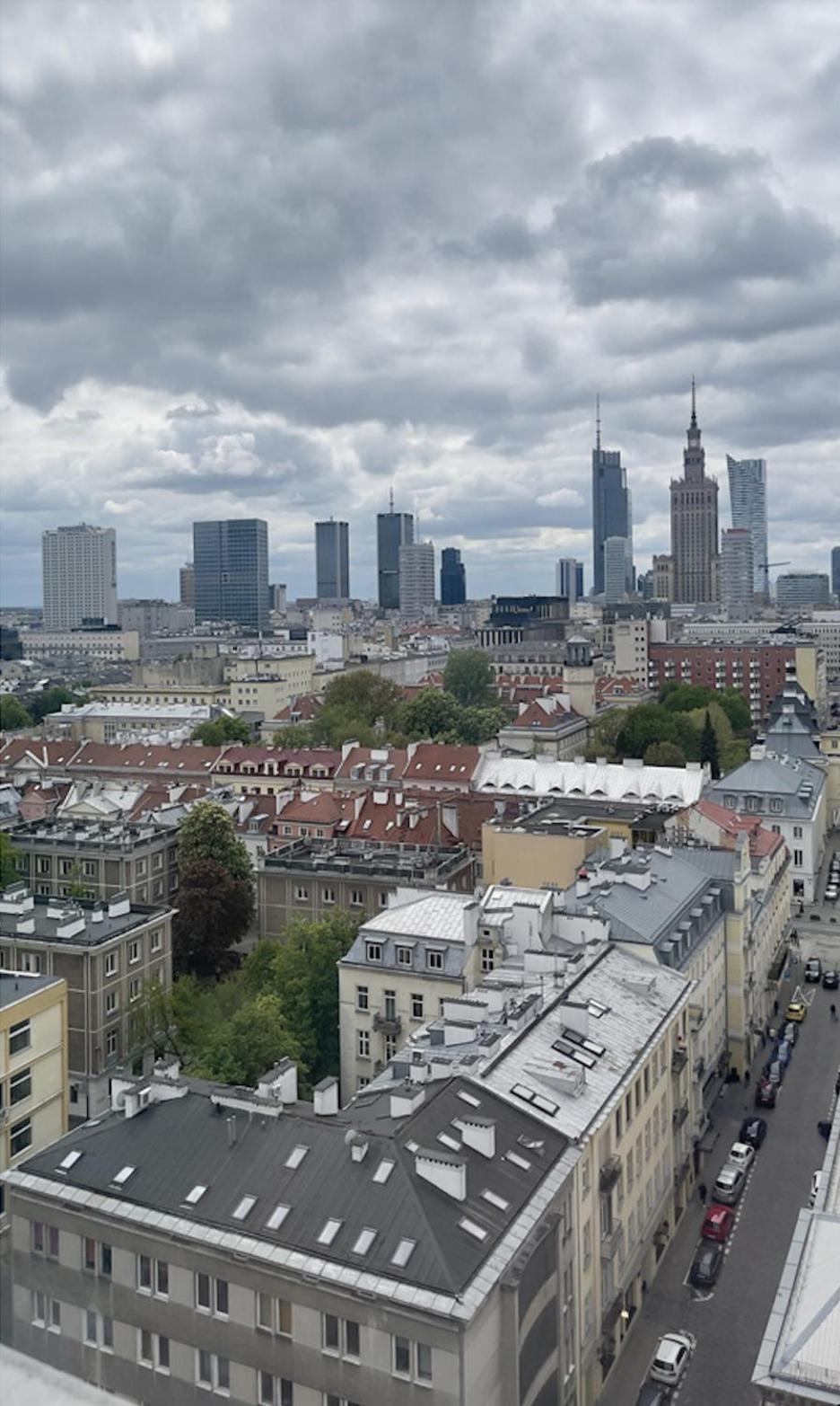 Apartamento Atelier W Sercu Warszawy Z Panoramicznym Widokiem Varsovia Exterior foto
