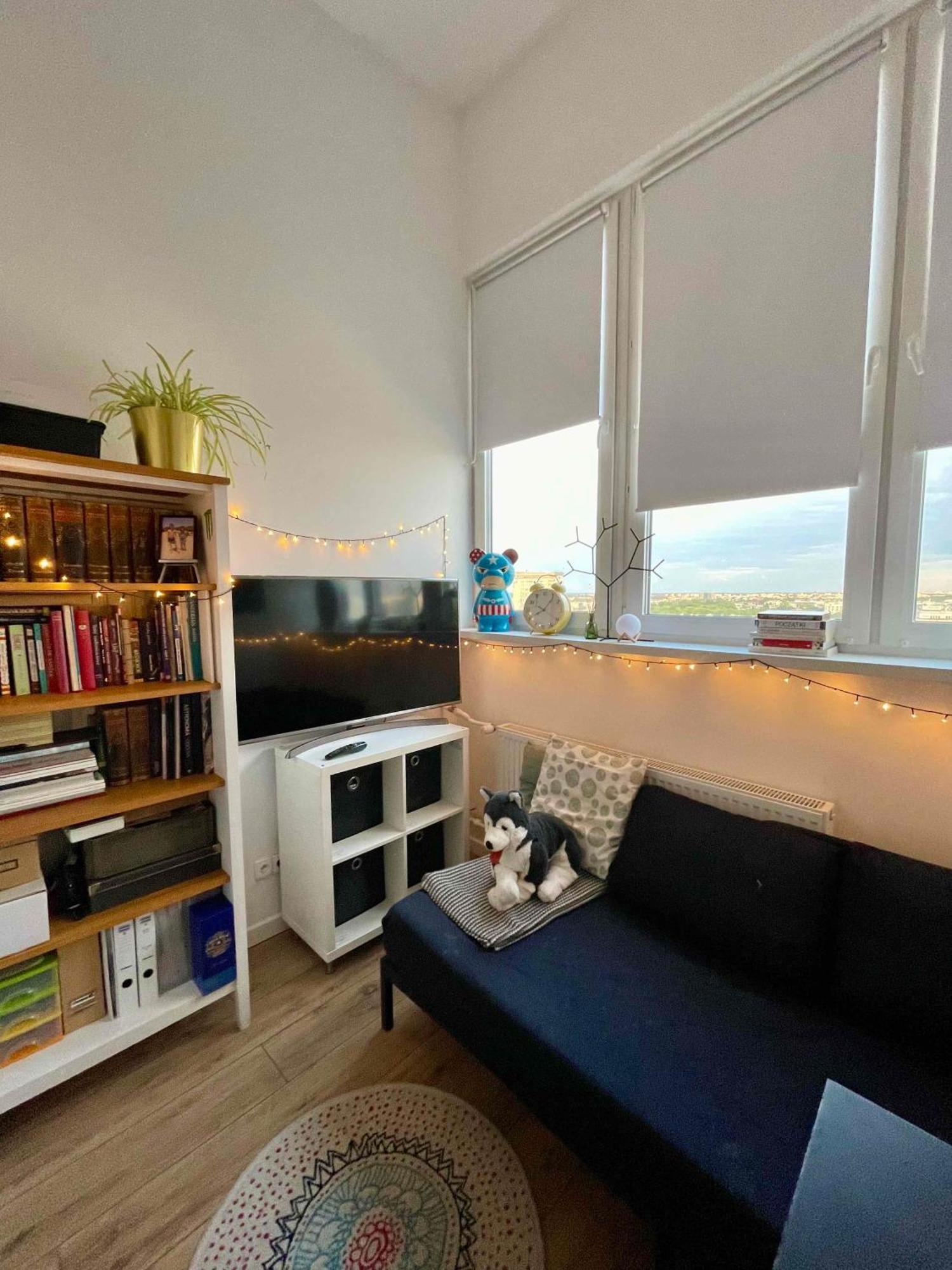 Apartamento Atelier W Sercu Warszawy Z Panoramicznym Widokiem Varsovia Exterior foto